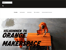 Tablet Screenshot of orangemakers.com